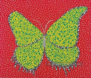  pon - Butterfly 1988 Yayoi KUSAMA japonais